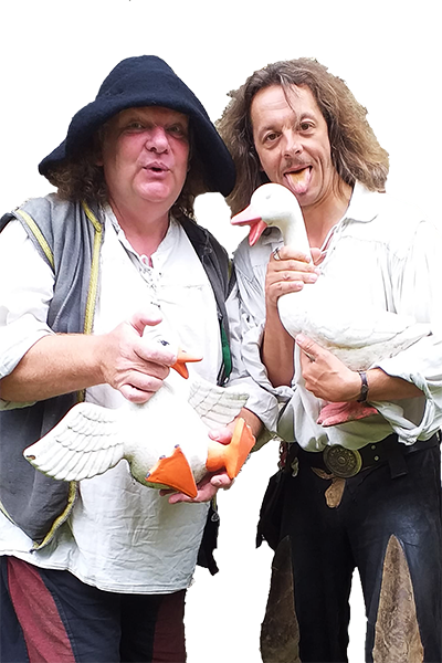 Duo Obscurum mit der Martinsgans