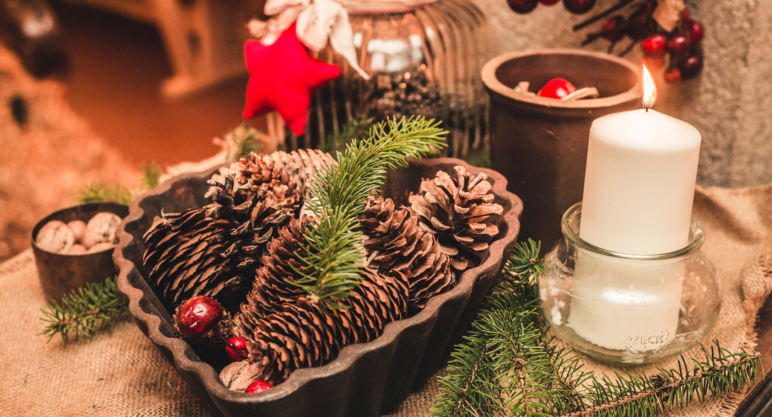 Weihnachtliche Dekoration